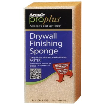 Armaly ProPlus 00610 Sanding Sponge, 9 in L, 4-1/4 in W, 1-5/8 in Thick