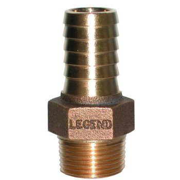 Legend 312-004 Adapter, 3/4 in, Insert x MNPT, Bronze