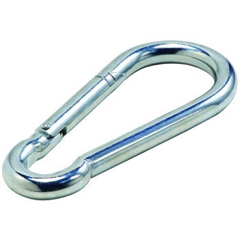 National Hardware 3112BC Series N830-309 Spring Snap, 960 lb Working Load, Steel, Zinc