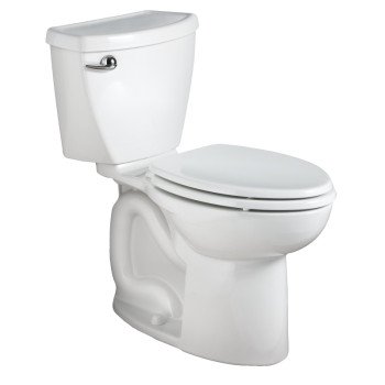 American Standard Ravenna 3 Series 7419756ST.020 Flush Toilet, Elongated Bowl, 12 in Rough-In, 16-1/2 in H Rim, White