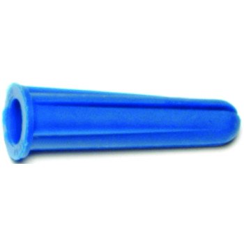 Midwest Fastener 21853 Wall Anchor with Screw, #14-16 Thread, 1-1/2 in L, Plastic, 50 lb