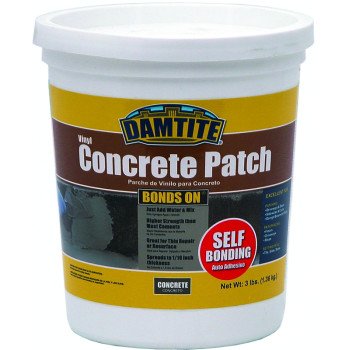 Damtite 04003 Patch, Gray, 3 lb, Pail