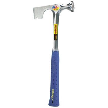 Estwing E3-11 Hammer, 11 oz Head, Drywall, Milled Head, Steel Head, 14 in OAL