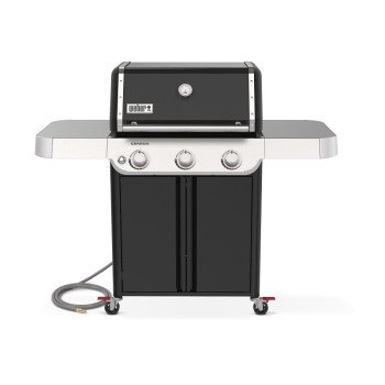 Weber 1500011 Gas Grill, 39,000 Btu, Natural Gas, 3-Burner, 513 sq-in Primary Cooking Surface, Black