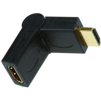 Zenith VA3001HDFA Adapter, 2-1/4 in L, Female, Male, Black