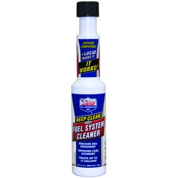 Lucas Oil Deep Clean 10669 Fuel System Cleaner Straw, 5.25 oz Bottle