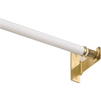 Kenney KN391/1 Sash Rod, 7/16 in Dia, 28 to 48 in L, White