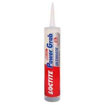 Loctite 2442595 Construction Adhesive, Clear, 9 oz