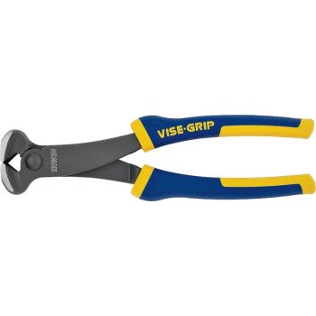 Irwin 2078318 End Cutting Plier, Steel Jaw, 8 in OAL