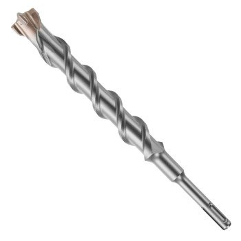 Bosch Bulldog HCFC2263 Rotary Hammer Drill Bit, 1 in Dia, 10 in OAL, 2-Flute, 25/64 in Dia Shank, SDS Plus Shank