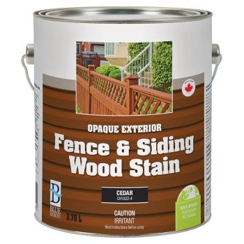 UCP Paints CH1822-4 Exterior Stain, Opaque, Cedar, Solid