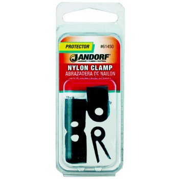 Jandorf 61450 Cable Clamp, Nylon, Black