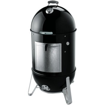 Weber Smokey Mountain Cooker 731001 Charcoal Smoker, Charcoal, Steel, Black