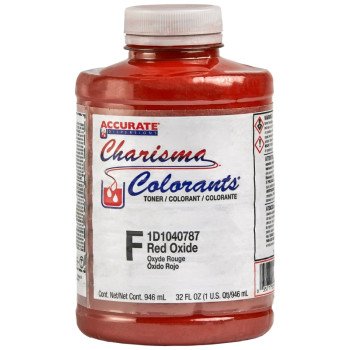 Charisma ACC040787-14 Colorant, F-Red Oxide, 1 qt