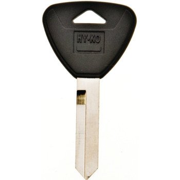 Hy-Ko 12005H62 Key Blank, Brass/Plastic, Nickel, For: Ford, Lincoln, Mercury Vehicles