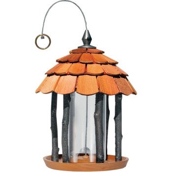 50129 FEEDER BIRD GAZEBO WOOD 