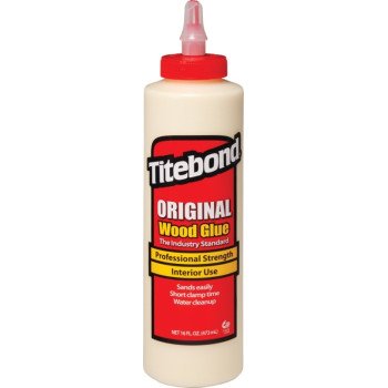 Titebond 5064 Wood Glue, Yellow, 16 oz Bottle