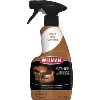 Weiman 75 Cleaner and Conditioner, 12 oz Spray Bottle, Paste, Lemon, White