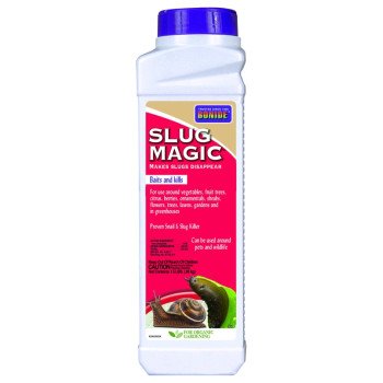 Bonide Slug Magic 904 Slug and Snail Killer, Solid, 1.5 lb Bottle