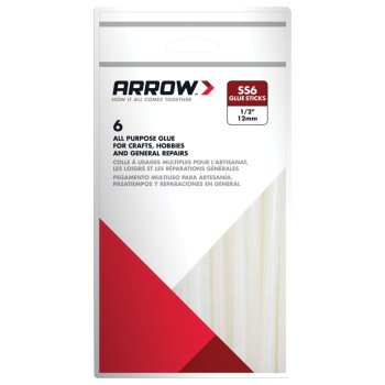 Arrow SS6 Glue Stick, Clear