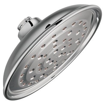 Moen Vitalize Series 21007K Rainshower Head, 2.5 gpm, Chrome, 7 in Dia