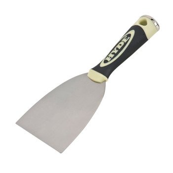 Hyde Pro Project 06571 Joint Knife, 4 in W Blade, 4 in L Blade, Carbon Steel Blade, Flexible Blade