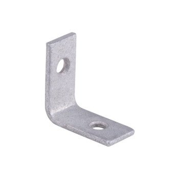 ProSource CB-G01-C4PS Corner Brace, 1 in L, 1 in W, 1/2 in H, Galvanized Steel, Galvanized, 1.8 mm Thick Material