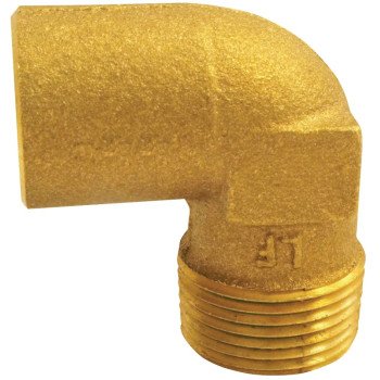 Elkhart Products 10156826 Pipe Elbow, 3/4 in, Sweat x MIP, 90 deg Angle, Copper