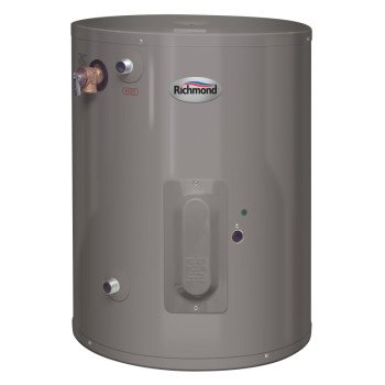 Richmond Essential Series 6EP30-D Electric Water Heater, 18.75 A, 120 V, 2000 W, 30 gal Tank, 0.9 Energy Efficiency