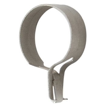 Kenney KN977/19 Cafe Clip Ring, Satin Silver