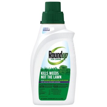 Roundup 5008410 Concentrated Weed Killer, Liquid, Spray Application, 32 oz Bottle