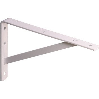 208 WHITE 500MM BRACKET SHELF 