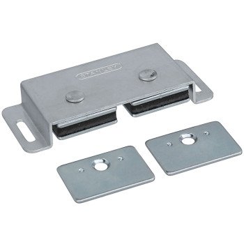 National Hardware V45 Series N710-508 Cabinet Catch, Aluminum, Aluminum