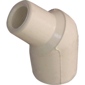 Nibco T00093C Street Pipe Elbow, 1/2 in, 45 deg Angle, CPVC, 40 Schedule