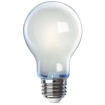 Feit Electric A1960/850/FIL/4 LED Bulb, General Purpose, A19 Lamp, 60 W Equivalent, E26 Lamp Base, Dimmable, Frosted, 4/PK