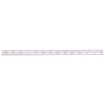 ProSource 25202PHL Shelf Standard, 2 mm Thick Material, 1 in W, 25-1/2 in H, Steel, White