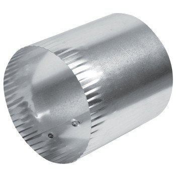 Dundas Jafine FDC4XZW Duct Connector, 4 in Union, Aluminum