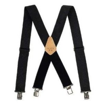 Kuny's Tool Works Series SP17BL Suspender, Elastic, Black