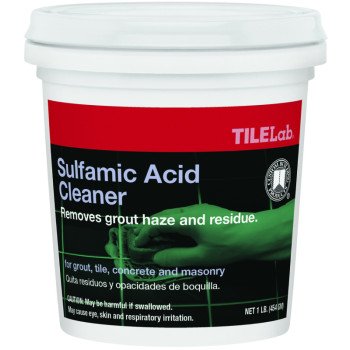 Custom TLSACRA1 Sulfamic Cleaner, 1 lb, Pail, Crystalline Solid, Characteristic