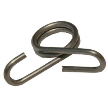 Parmak 719 Spring Clip, Stainless Steel, For: 3/8 in Fiberglass Rod Post