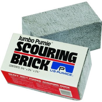 Jumbo Pumie JPS-12 Scouring Brick, 5-3/4 in L, 2-3/4 in W