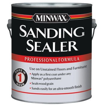 Minwax 157000000 Sanding Sealer, Cream, Liquid, 1 gal, Can