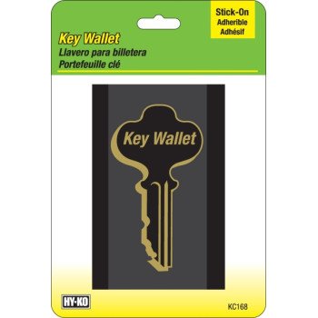 Hy-Ko KC168 Key Wallet, Plastic