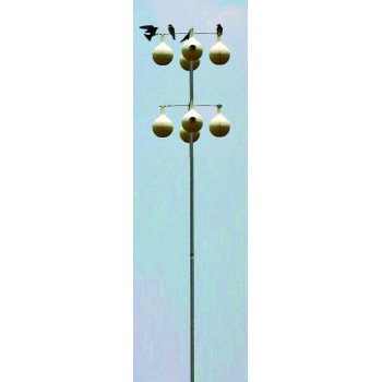 Heath MP-15G Telescoping Gourd Pole, 15 ft H, Steel