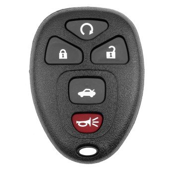 Hy-Ko 19GM805S Fob Shell, For: General Motors Vehicles, 5-Button, 3-3/4 in L x 2 in W x 3/4 in D Dimensions