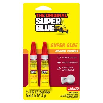 The Original Super Glue SGH22J Glue, Liquid, Transparent, 2 g, Tube