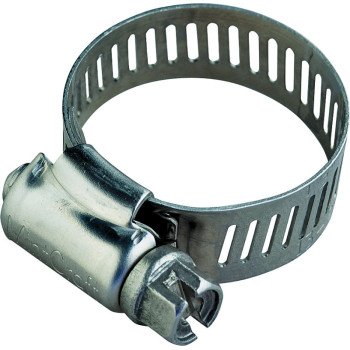 ProSource HCRAN96 Interlocked Hose Clamp, Stainless Steel, Stainless Steel