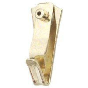 OOK 53100 Tremor Hanger, 20 lb, Steel, Brass, Gold