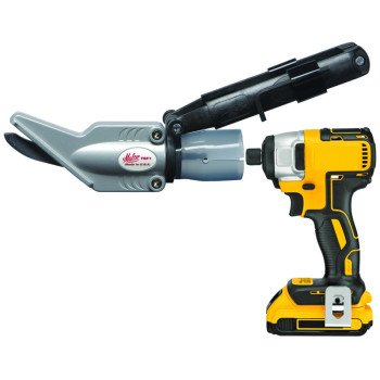 Malco TSF1 Siding Shear Attachment, Steel, For: 14.4 V or Larger Cordless or Standard A/C Power Drills