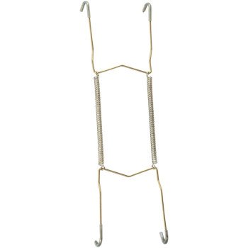 National Hardware V2525 Series N259-960 Plate Hanger, Steel, Brass